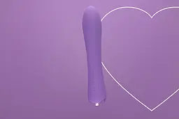 Вібратор з підігрівом FairyGasm WowGenie violet, підігрів до 42 °C - мініатюра 6