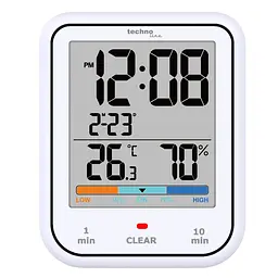 Термогігрометр Technoline WT380 White (WT380), Білий - мініатюра 2