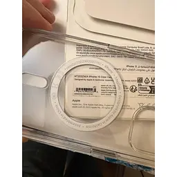 Оригінальний протиударний чохол Apple Clear Case with MagSafe для iPhone 15 (6.1") Прозорий (MT203ZM/A) - мініатюра 5