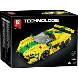 Конструктор Reobrix Technologie McLaren P1 GTR (677) [160810] - мініатюра 3