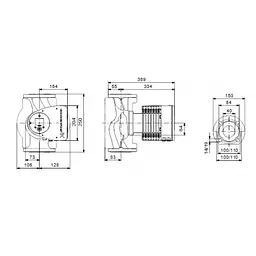 Циркуляційний насос Grundfos Magna3 40-120 F 250 (97924270) - мініатюра 2