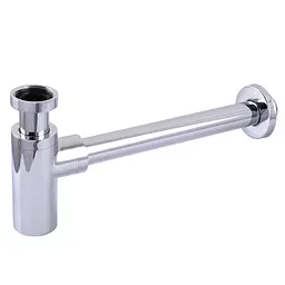 Сифон для раковини циліндричний Globus Lux GSB-32-125-00 1 1/4 ″, хром, латунь - мініатюра 3