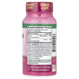 Кальцій + вітамін D3 Nature's Truth Calcium + D3 60 каплет - мініатюра 2