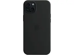 Чохол для смартфона Apple iPhone 15 Silicone Case with MagSafe - Black (MT0J3) - мініатюра 3