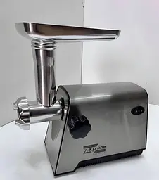 Багатофункціональна електрична м'ясорубка Zepline ZP-00207 4000W, кухонний комбайн 3в1 з насадками для шатківниці - мініатюра 2