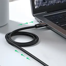 Кабель HDMI M - M, 3.0 м, V2.1 With Braid 8K@60Hz/4K@120Hz, HD140 UGREEN Чорний - мініатюра 5