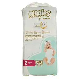 Підгузки Giggles Premium Mini 2 (3-6 кг) 40 шт.