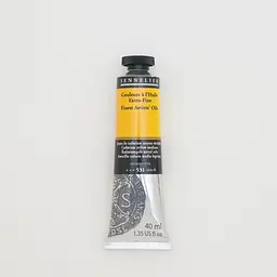 Олійна фарба Sennelier, 40 мл, професійна, S6, Кадмій жовтий середній (Cadmium yellow medium)