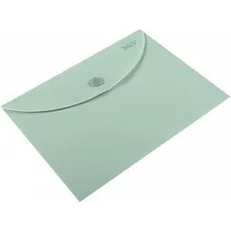 Папка-конверт Yes Fusion Turquoise В6 на кнопці (492422)