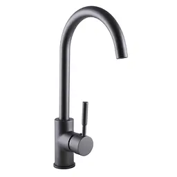 Змішувач для кухні Globus Lux Lazer GLLR-0203S-11-graphite Чорний матовий