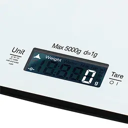 Ваги кухонні електронні Zelmer ZKS1100W - мініатюра 2