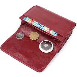 Компактний жіночий гаманець із натуральної шкіри ST Leather 11,5х8,5х2 см acs0029648 - мініатюра 8