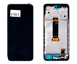 Дисплей Xiaomi Redmi 12/ Redmi 12 5G/ Poco M6 Pro 5G чорний + рамка