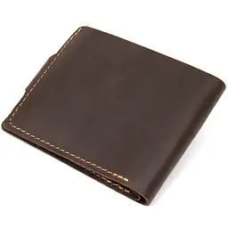 Чоловіче шкіряне портмоне GRANDE PELLE 11,5х9х1 см acs0018622 - мініатюра 2