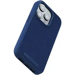 Чохол-накладка Njord Suede MagSafe Case Blue для iPhone 15 Pro (NA53SU01) - мініатюра 6