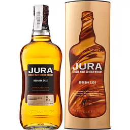 Уцінка. Віскі Jura Bourbon Cask 40% 0.7 л в подарунковій коробці - мініатюра 1