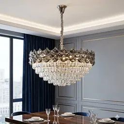 Ефектна кришталева люстра Splendid Ray L93047/750/15 (SGD)(A+B) E14 на 15 ламп до 30 м2 золото - мініатюра 2