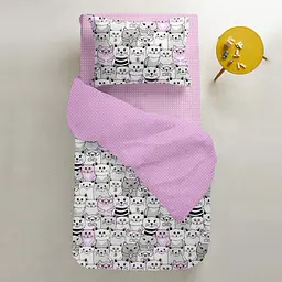 Набір простирадл на резинці Cosas B&R Dots 60х120х12 см (SetSheet_DropBeige_DropPink_120x60) - мініатюра 10