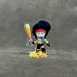 Акрилова колекційна фігурка Brawl Stars Бібі (Bibi) 10 см - мініатюра 2