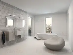 Світлодіодний Настінний світильник Kanlux ASTEN IP44 12W-NW-B (26684) - мініатюра 5