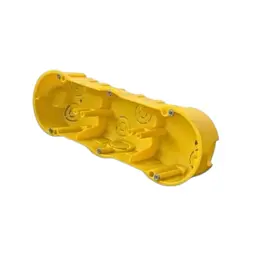 Коробка установча в БЕТОН 3-х місна РК-3*60 ЖОВТА (24шт) (20283)
