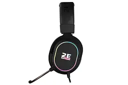 Навушники ігрові 2E Gaming HG350 RGB USB-A 7.1 Black з мікрофоном - мініатюра 5