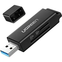 Card Reader USB 3.0 - - 2-слота SD/TF CM104 Ugreen (40752)