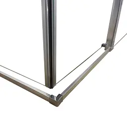 Душова кабіна без піддону Koer SR SC03-90x90x200-TR-01 прозоре скло Easy Clean 6 мм, хром KR5356, Універсальна, прозорий, хром - мініатюра 5