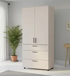 Шафа для одягу Doros Торн Кашемір 2 ДСП/3Ш (полиці) 90х51.6х200 (44900450)