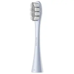 Насадка для зубної щітки Oclean Toothbrush Head for One SE Air X F1 Plaque Control Brush Head Silver 2шт. P1C9 - мініатюра 2
