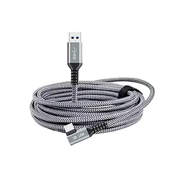 Кабель Oculus Link USB 3,2 Type-C Quest 2/3/Pro/Pico 4 7 м Сірий (AC-7mGS) - мініатюра 3