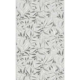 Кухонний рушник Ardesto Grey Leaves сірий 50 x 68 см (ART16GL)