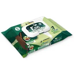 Серветки гігієнічні для тварин з мигдалем і маслом Ши Croci Eco Almond/Shea Butter 30 шт/уп