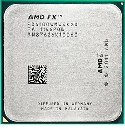 Процесор AMD FX-4100 3.6-3.8 GHz AM3+, 95W Б/В