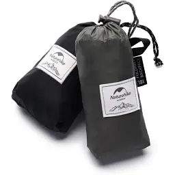 Рюкзак Naturehike Ultralight NH17A012-B компактний надлегкий 18 л чорний - мініатюра 5