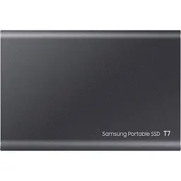 Зовнішній SSD накопичувач Samsung T7 4TB Titan Gray (MU-PC4T0T/WW) [109766] - мініатюра 2