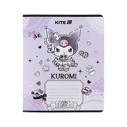 Зошит Kite Kuromi, 18 аркушів, лінія (HK25-237-1) - мініатюра 4