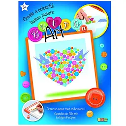Набір для творчості Button Сердечко 26*26см Sequin Art det0017628 - мініатюра 2