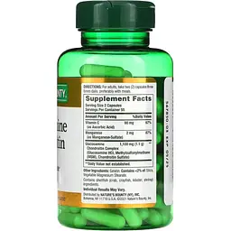 Глюкозамін та хондроїтин Nature's Bounty Glucosamine Chondroitin 110 капсул - мініатюра 2