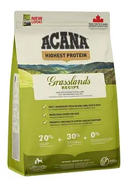 Сухий корм ACANA Grasslands Dog Recipe для собак усіх порід та вікових груп з ягням 2 кг (a54220)