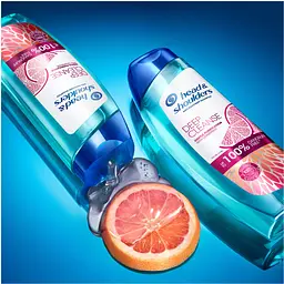 Шампунь проти лупи Head & Shoulders Deep Cleanse Gentle Purification Грейпфрут 300 мл - мініатюра 5