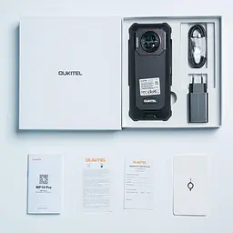 Смартфон Oulitel WP19pro 678” FHD+ /8GB/256GB/ Helio G99/22000mAh/64+20Мп/IP69K/ NFC/Black - мініатюра 7