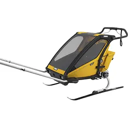 Дитяча коляска Thule Chariot Sport Double (Spectra Yellow) (TH 10201024) - мініатюра 5