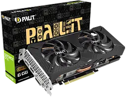 Відеокарта GeForce GTX 1660 Super 6GB Palit GP (NE6166S018J9-1160A) Б/В