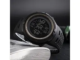 Чоловічий наручний годинник 1251BN Black-brown Skmei acs0030832 - мініатюра 5