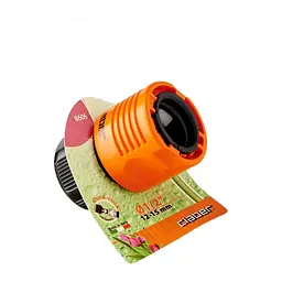 Конектор для поливального шлангу 1/2" з системою "Aquastop" Claber 8606 - мініатюра 2