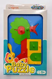 Іграшка розвиваюча "Baby puzzles" 39340 Тигрес (4820159393404) Вид 4