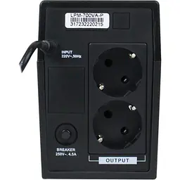 Джерело безперебійного живлення [ДБЖ] LogicPower LPM-700VA-P [3172] [107257] - мініатюра 4