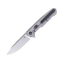 Ніж складаний туристичний Ruike M875-TZ, (8.9 см) N690Co/TC4 (титан) сірий