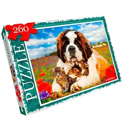 Пазл класичний "Кращі друзі" Danko Toys C260-13-08, 260 елементів